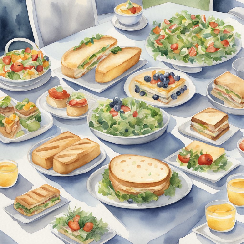 gluten-free funeral catering in ottawa options, sandwiches and salads